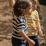 RIVER TEE | Golden Sea Stripe-Extra Img - 4