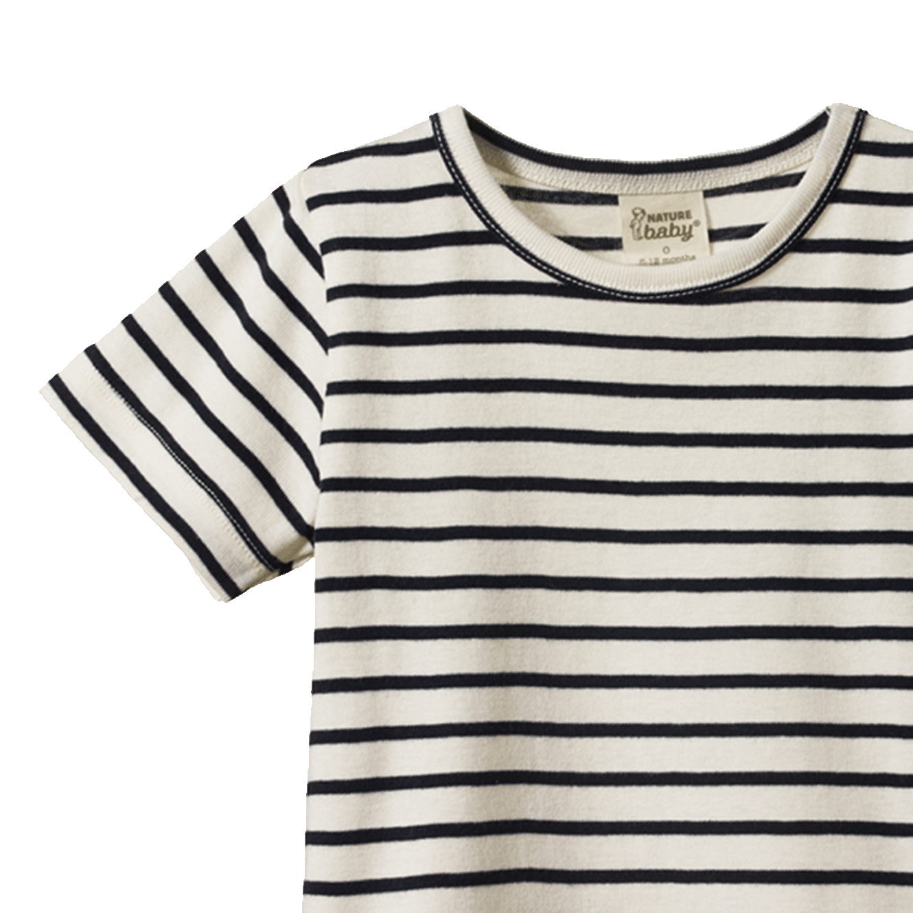 RIVER TEE | Navy Sailor Stripe-Web-hover