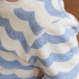 RIVER TEE TERRY | Waves Print-Extra Img - 1