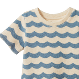 RIVER TEE TERRY | Waves Print-Extra Img - 2