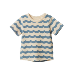 RIVER TEE TERRY | Waves Print-Web-front