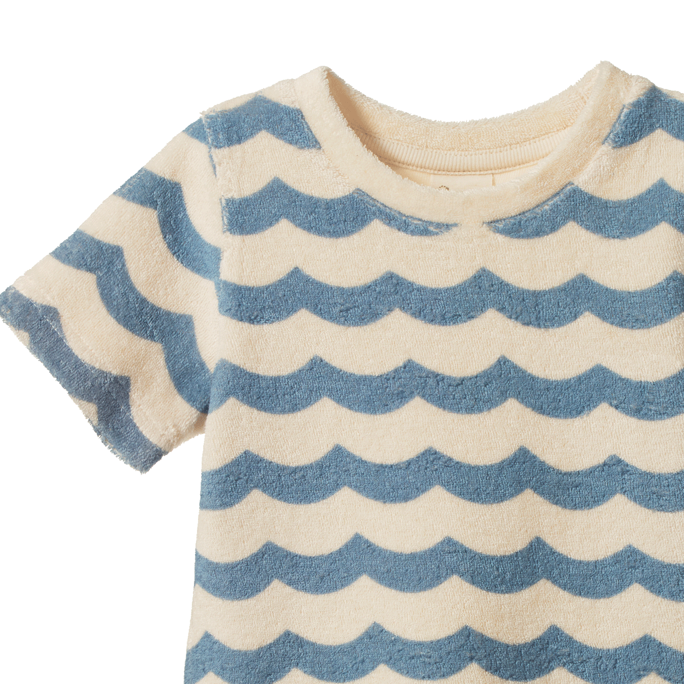 RIVER TEE TERRY | Waves Print-Web-hover