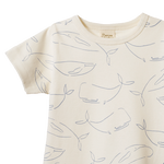 RIVER TEE | Whale Print-Extra Img - 3