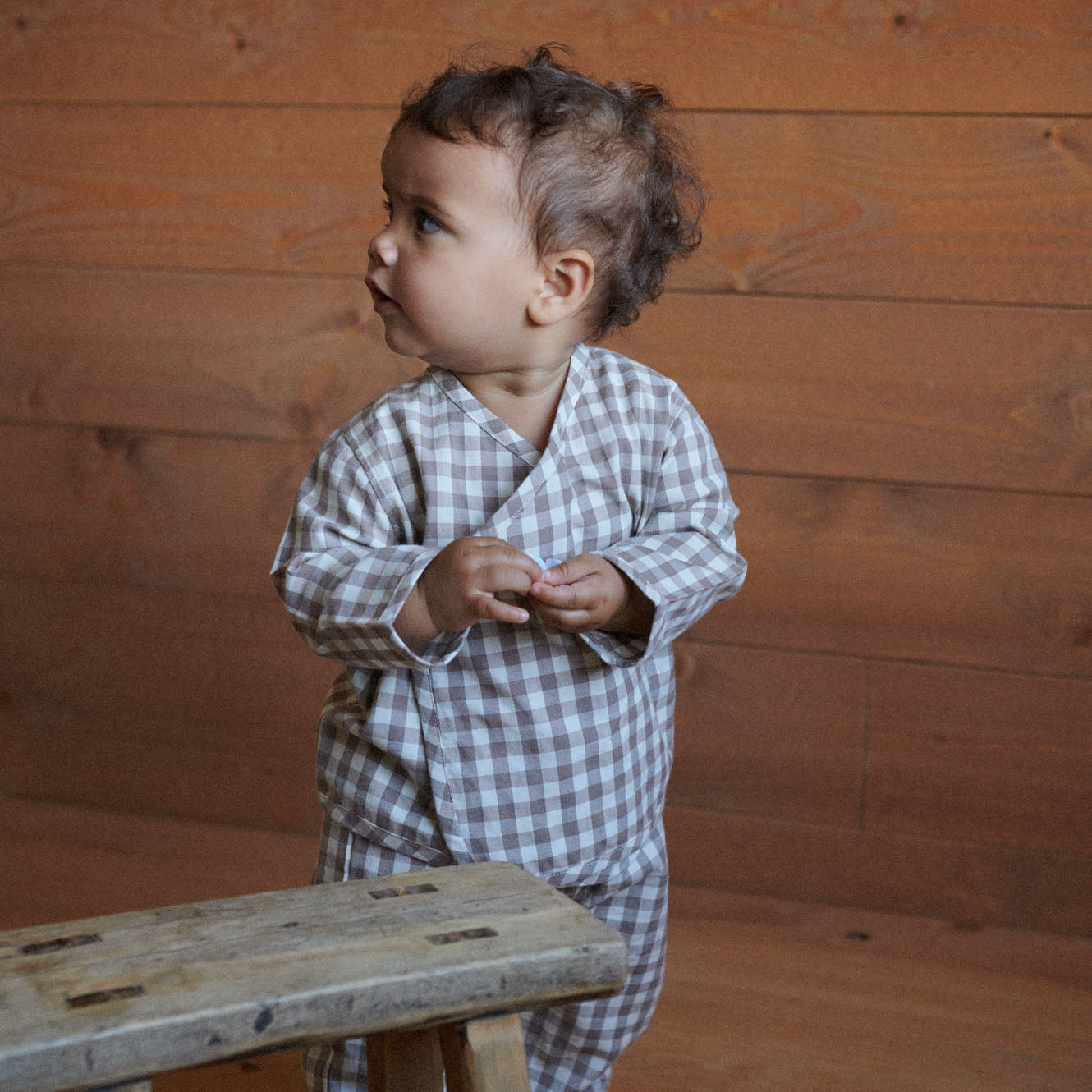 RUMI KIMONO JACKET | Cub Check-Extra Img - 2
