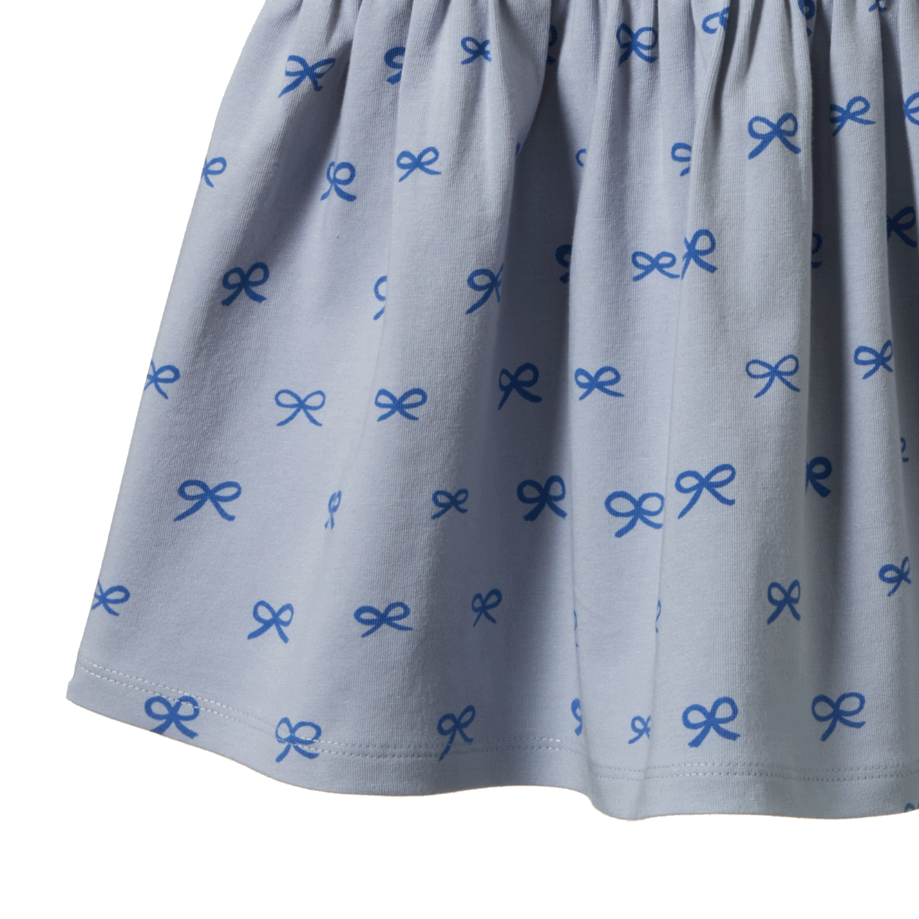 SATURDAY DRESS | Ribbons Zen Blue Print-Extra Img - 3