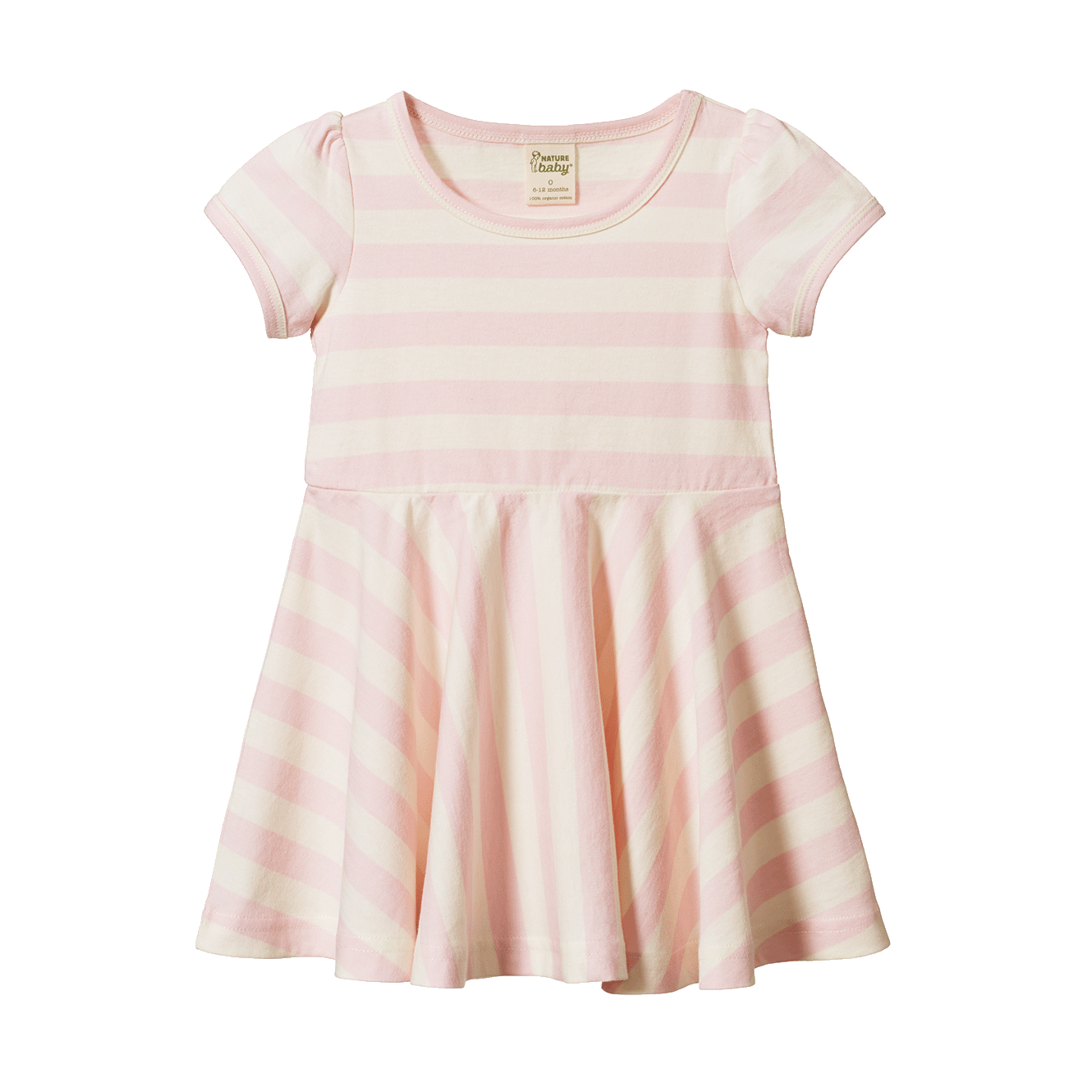 SEASIDE DRESS | Cotton Candy Stripe-Web-front