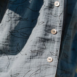 SEREN SET MUSLIN | Blue Whale Print-Extra Img - 1