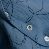 SEREN SET MUSLIN | Blue Whale Print-Extra Img - 2