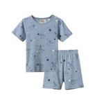 SHORTIE PYJAMA SET | Illusion Bunny Print-Web-front