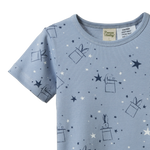 SHORTIE PYJAMA SET | Illusion Bunny Print-Web-hover