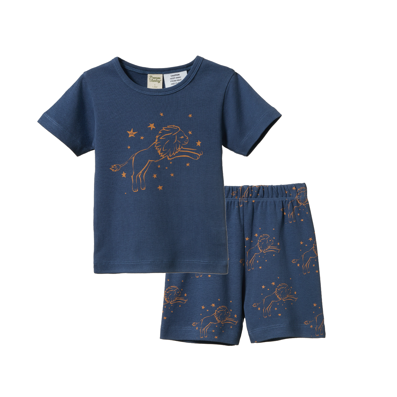 SHORTIE PYJAMA SET | Mystical Marvels Print-Web-front