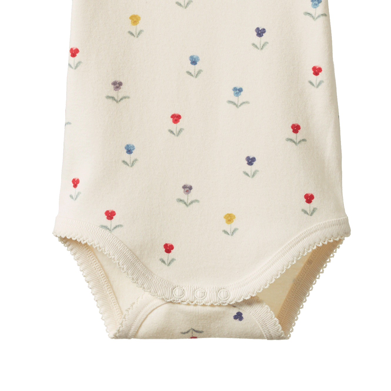 SHORT SLEEVE BODYSUIT | Delphine Print-Extra Img - 1