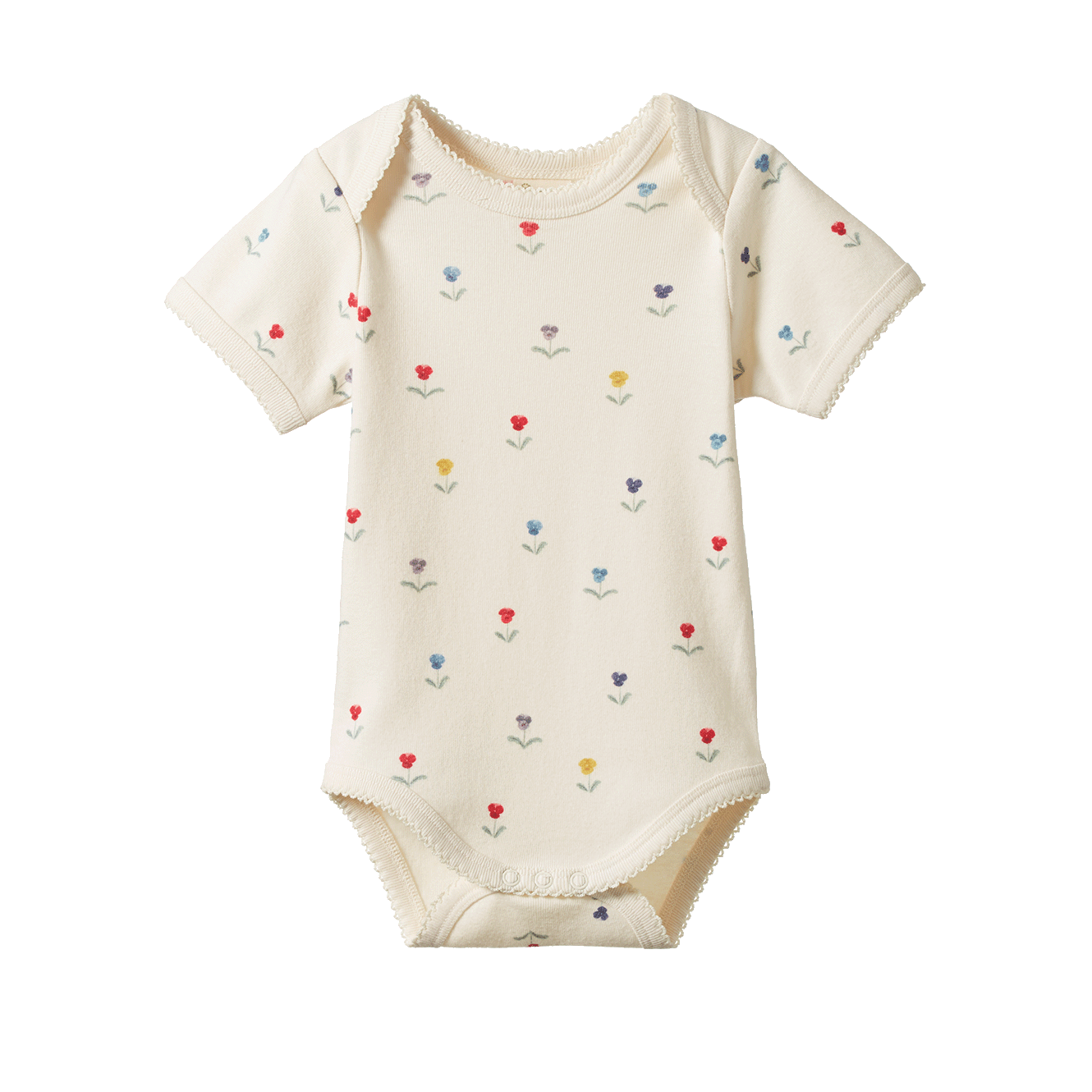 SHORT SLEEVE BODYSUIT | Delphine Print-Web-front