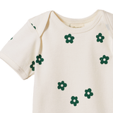 SHORT SLEEVE BODYSUIT | Flora Natural Print-Web-hover