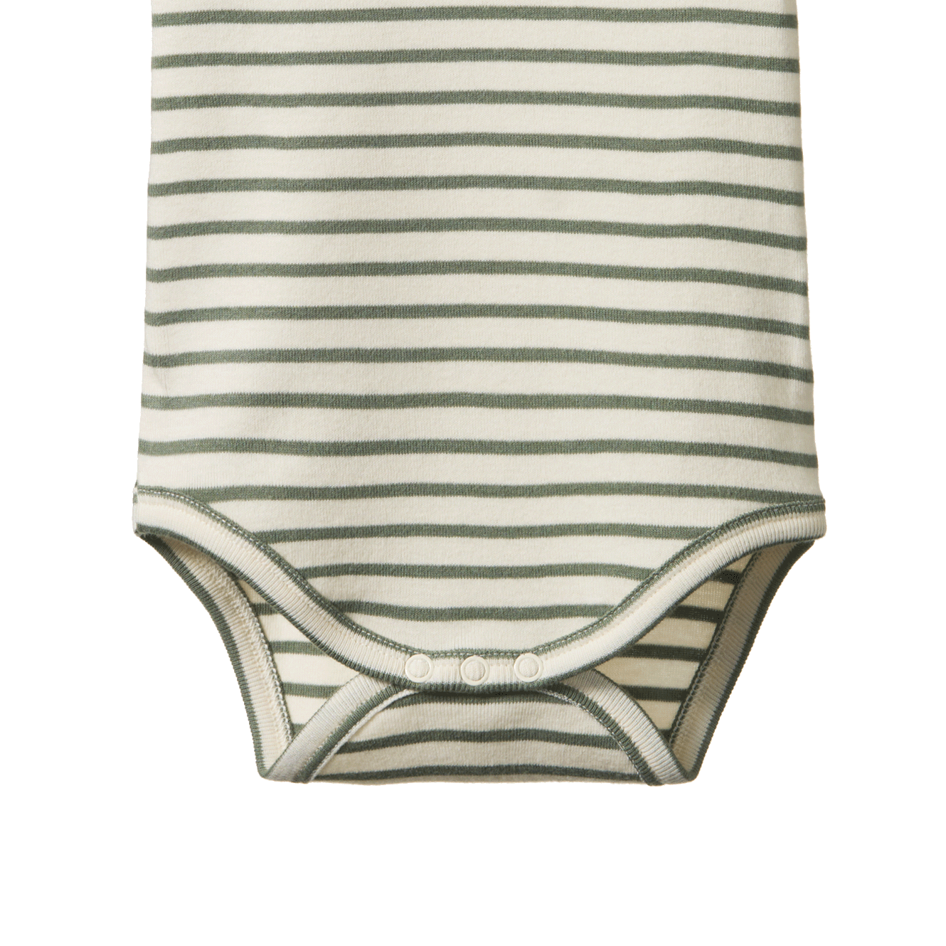 SHORT SLEEVE BODYSUIT | Nettle Sailor Stripe-Extra Img - 1