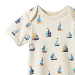 SHORT SLEEVE BODYSUIT | Regatta Print-Extra Img - 3