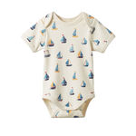 SHORT SLEEVE BODYSUIT | Regatta Print-Web-front