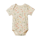 SHORT SLEEVE BODYSUIT | Snorkel Print-Web-front