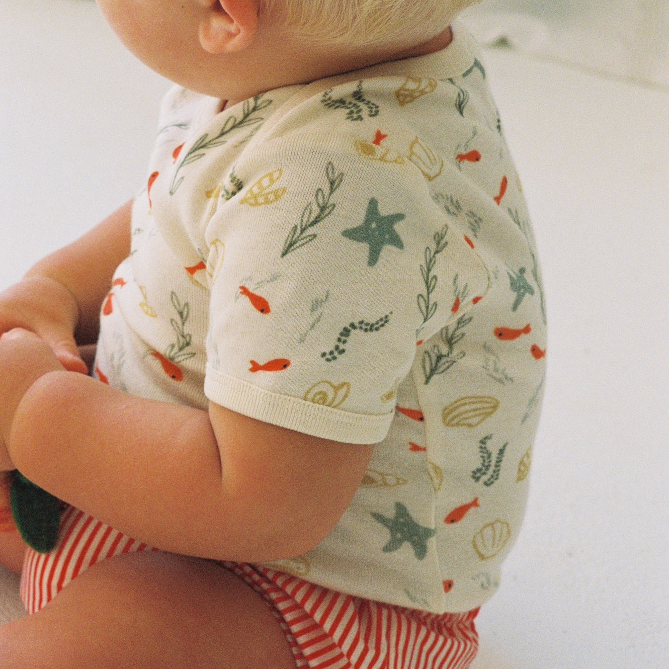SHORT SLEEVE BODYSUIT | Snorkel Print-Web-hover