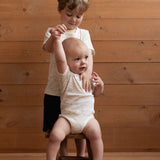 SHORT SLEEVE BODYSUIT | Whale Print-Extra Img - 3