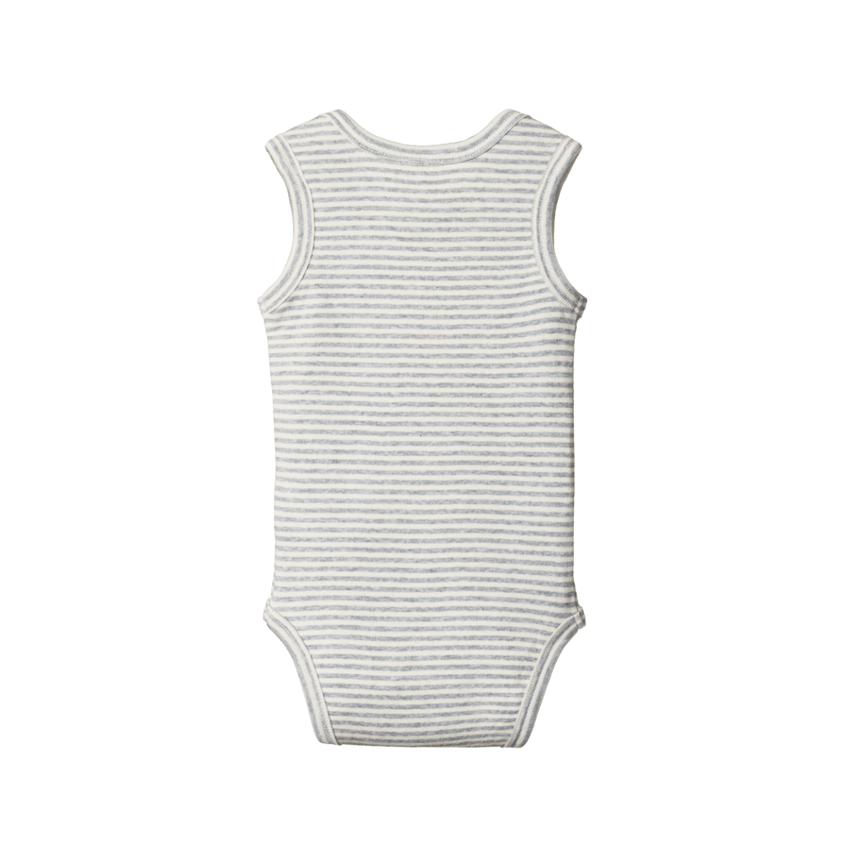 SINGLET BODYSUIT | Grey Marl Stripe-Web-hover