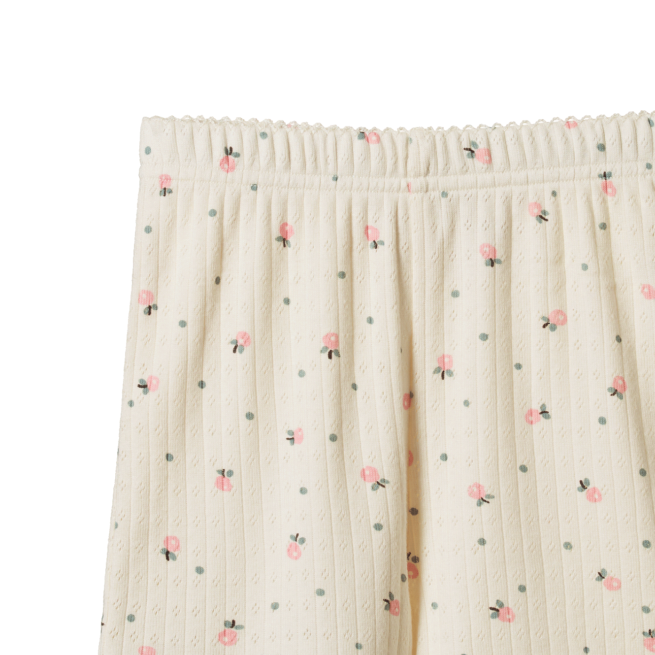 SINGLET PYJAMA SET POINTELLE | Posey Blossom Print-Extra Img - 1