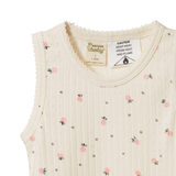 SINGLET PYJAMA SET POINTELLE | Posey Blossom Print-Web-hover