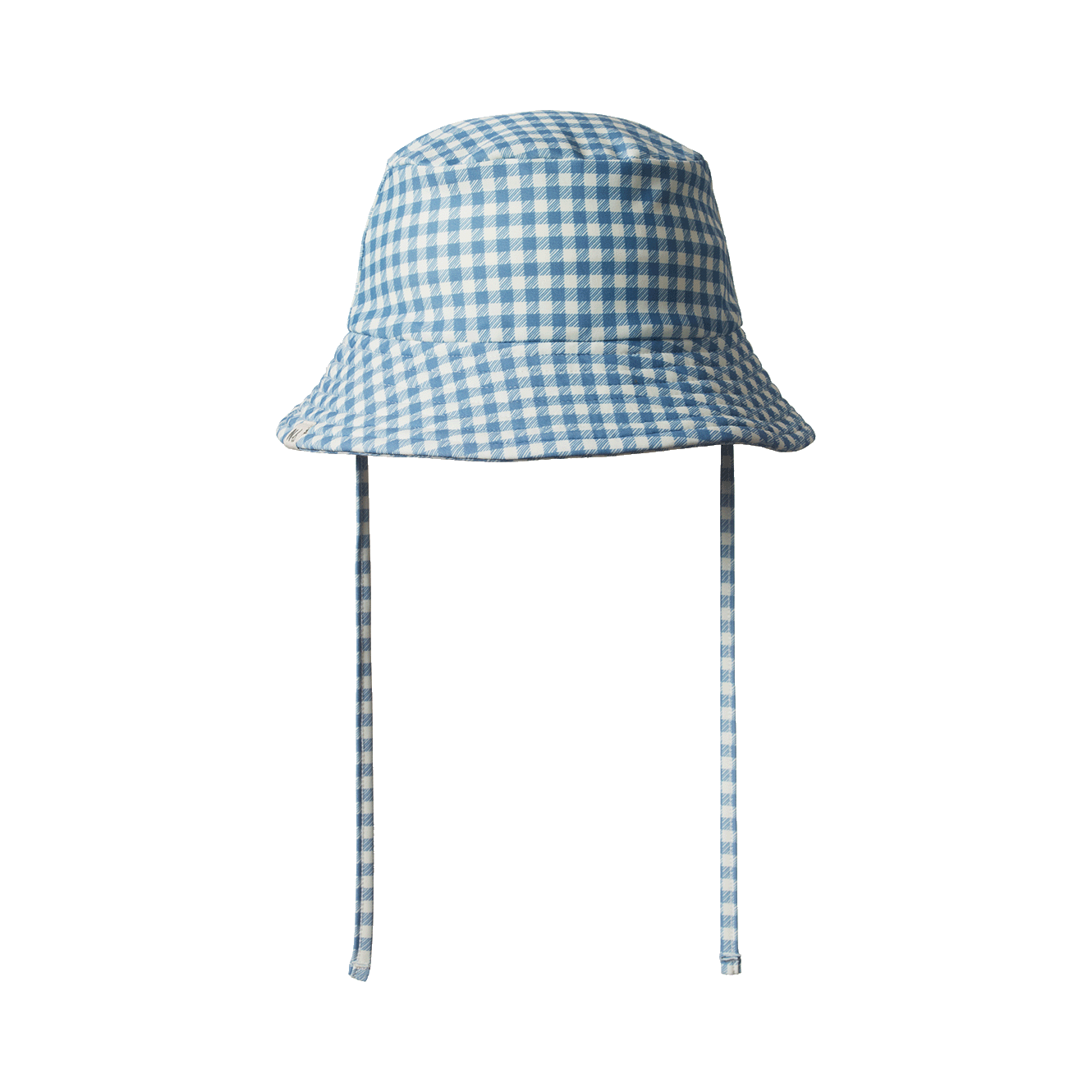 SPLASH SUNHAT | Blue Gingham-Web-front