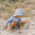 SPLASH SUNHAT | Blue Snorkel Print-Extra Img - 2