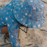 SPLASH SUNHAT | Blue Snorkel Print-Extra Img - 3