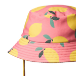 SPLASH SUNHAT | Lemmony Rose Print-Web-hover
