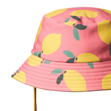 SPLASH SUNHAT | Lemmony Rose Print-Web-hover