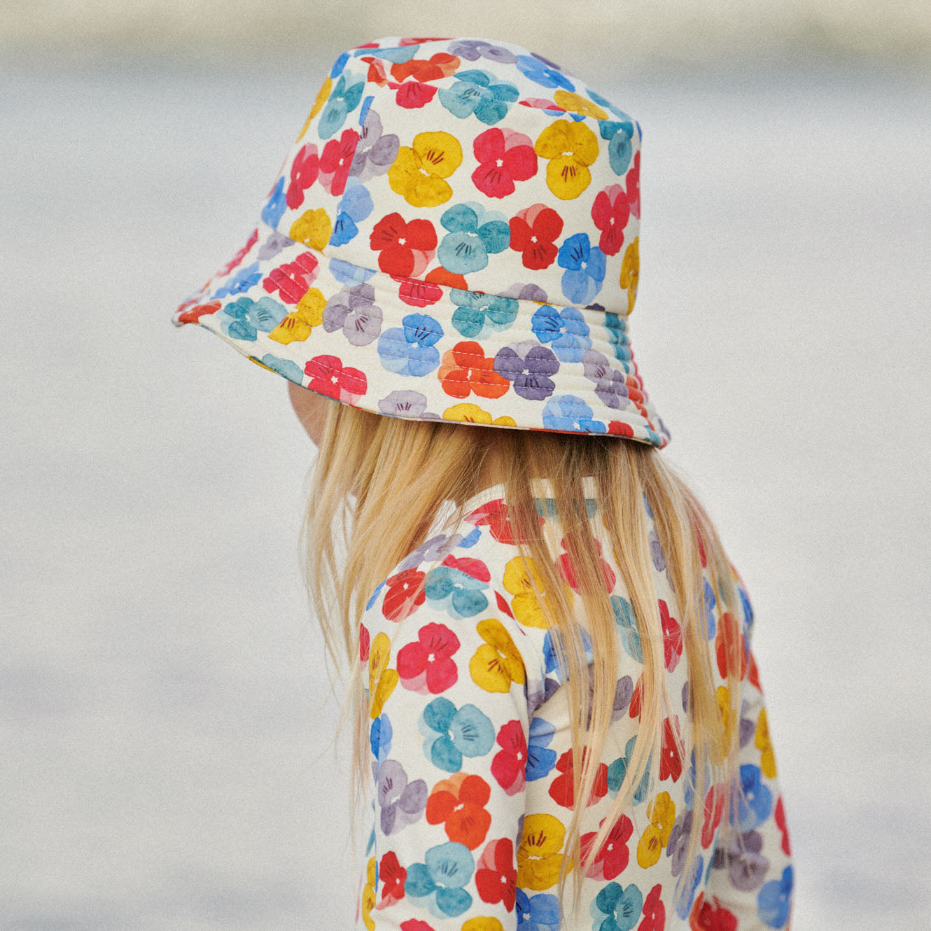 SPLASH SUNHAT | Painted Delphine Print-Web-hover