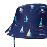 SPLASH SUNHAT | Regatta Navy Print-Web-hover