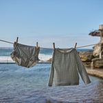 SPLASH TOP | Blue Gingham-Extra Img - 2