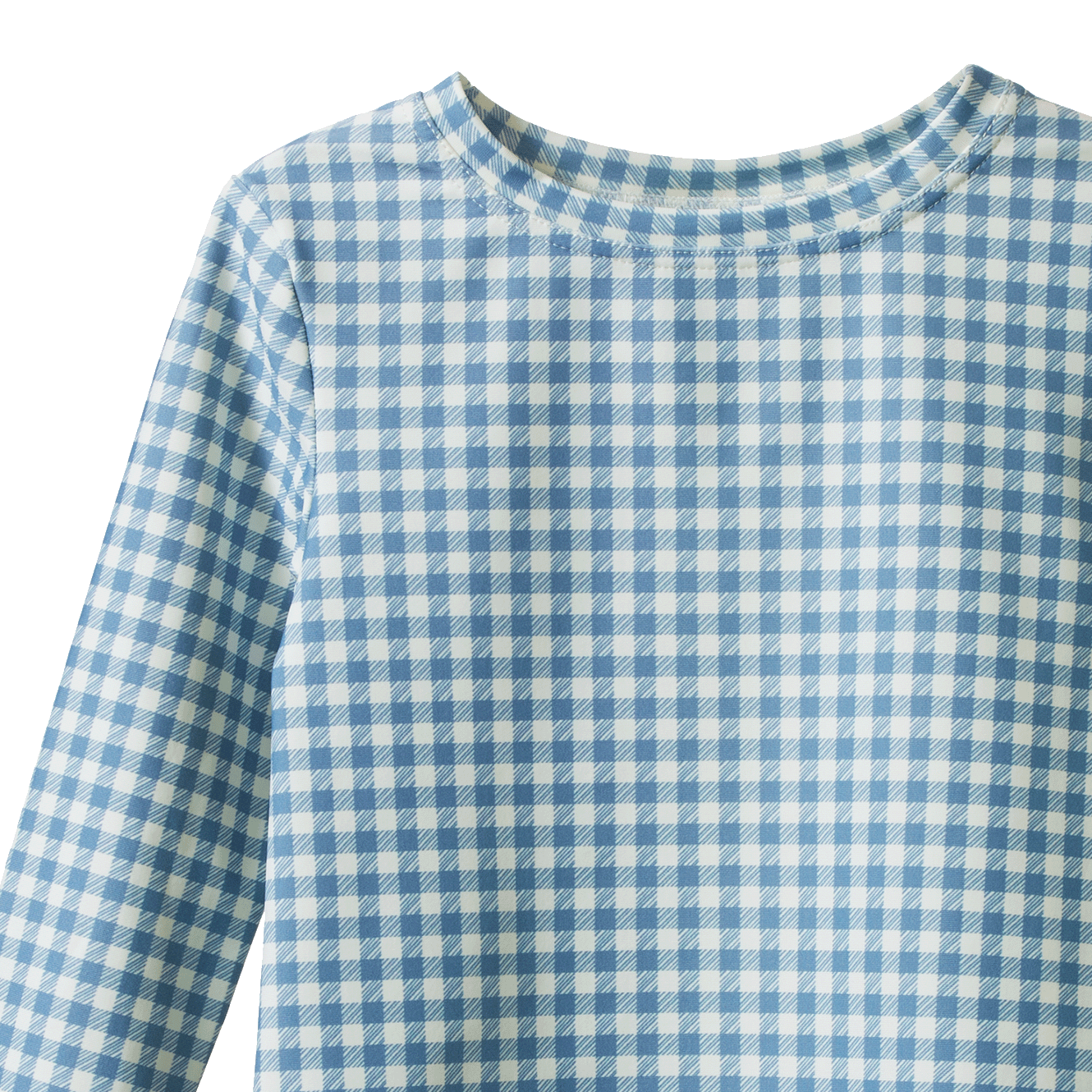 SPLASH TOP | Blue Gingham-Extra Img - 3