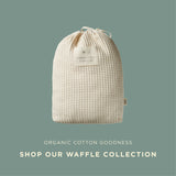 Waffle Cot Duvet Cover