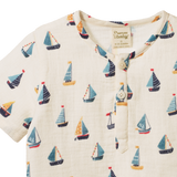 SS CARAVAN SHIRT MUSLIN | Regatta Print-Web-hover