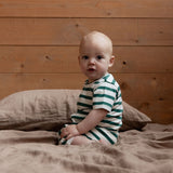 SUMMER SLEEPY SUIT | Peppermint Holiday Stripe-Extra Img - 1