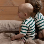 SUMMER SLEEPY SUIT | Peppermint Holiday Stripe-Extra Img - 3