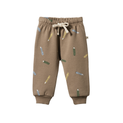 SUNDAY TRACK PANTS | Pencil Print-Web-front