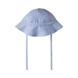 SUNHAT LINEN | Blue Stripe-Extra Img - 1