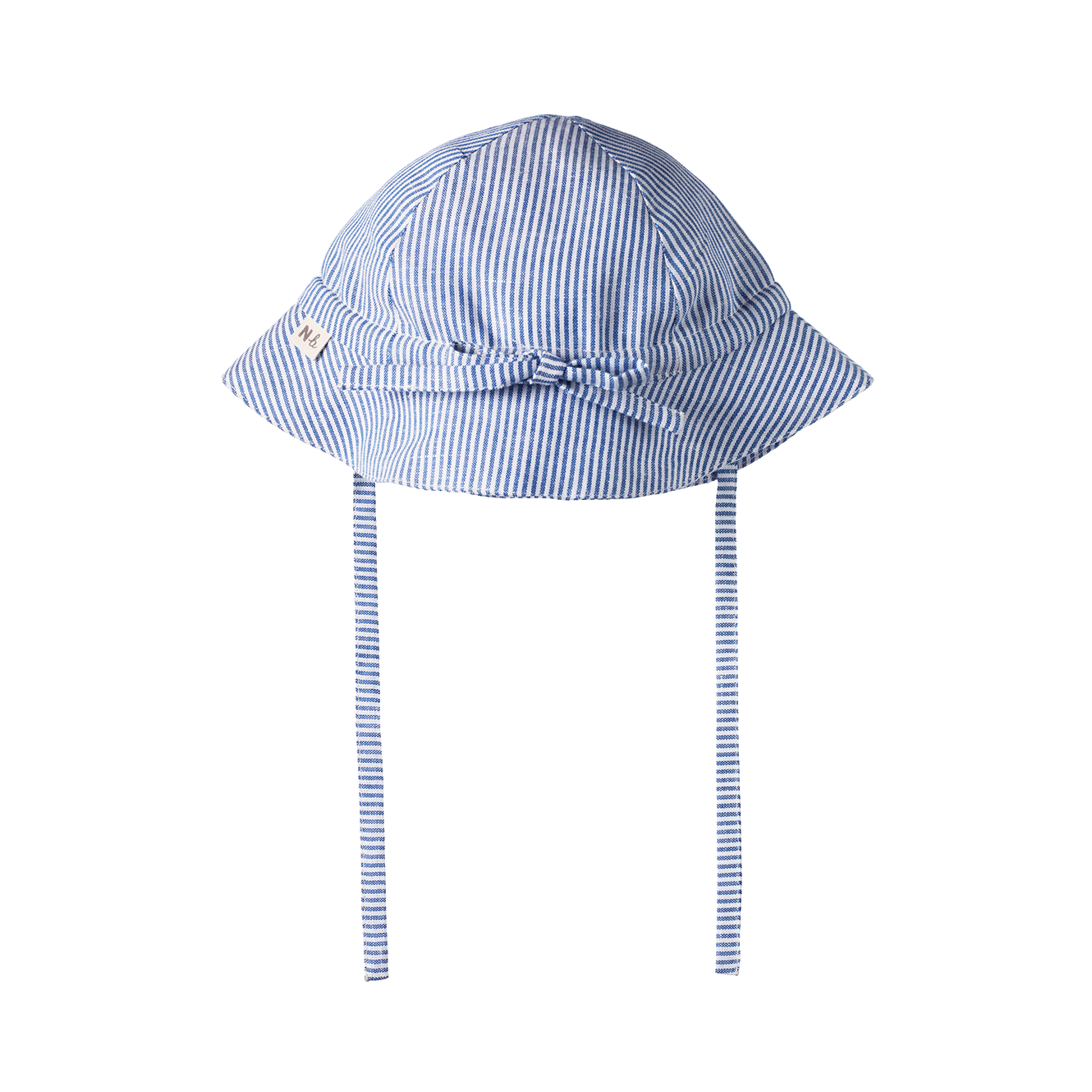 SUNHAT LINEN | Blue Stripe-Web-front