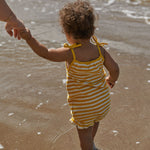 SYLVIE SUIT | Golden Sea Stripe-Extra Img - 1