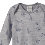MER ESS L/S BODYSUIT | Best Friend Print Merino-Extra Img - 2