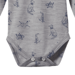 MER ESS L/S BODYSUIT | Best Friend Print Merino-Extra Img - 3