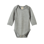 MER ESS L/S BODYSUIT | Grey Marl-Web-front