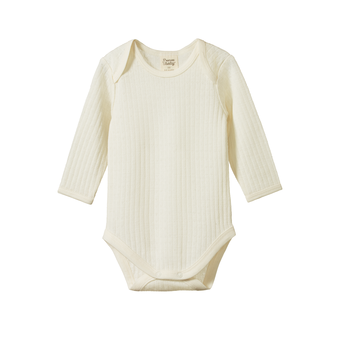 MER ESS L/S BODYSUIT POINTELLE | Natural-Web-front