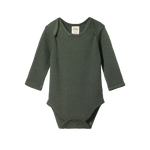 MER ESS L/S BODYSUIT POINTELLE | Thyme-Web-front