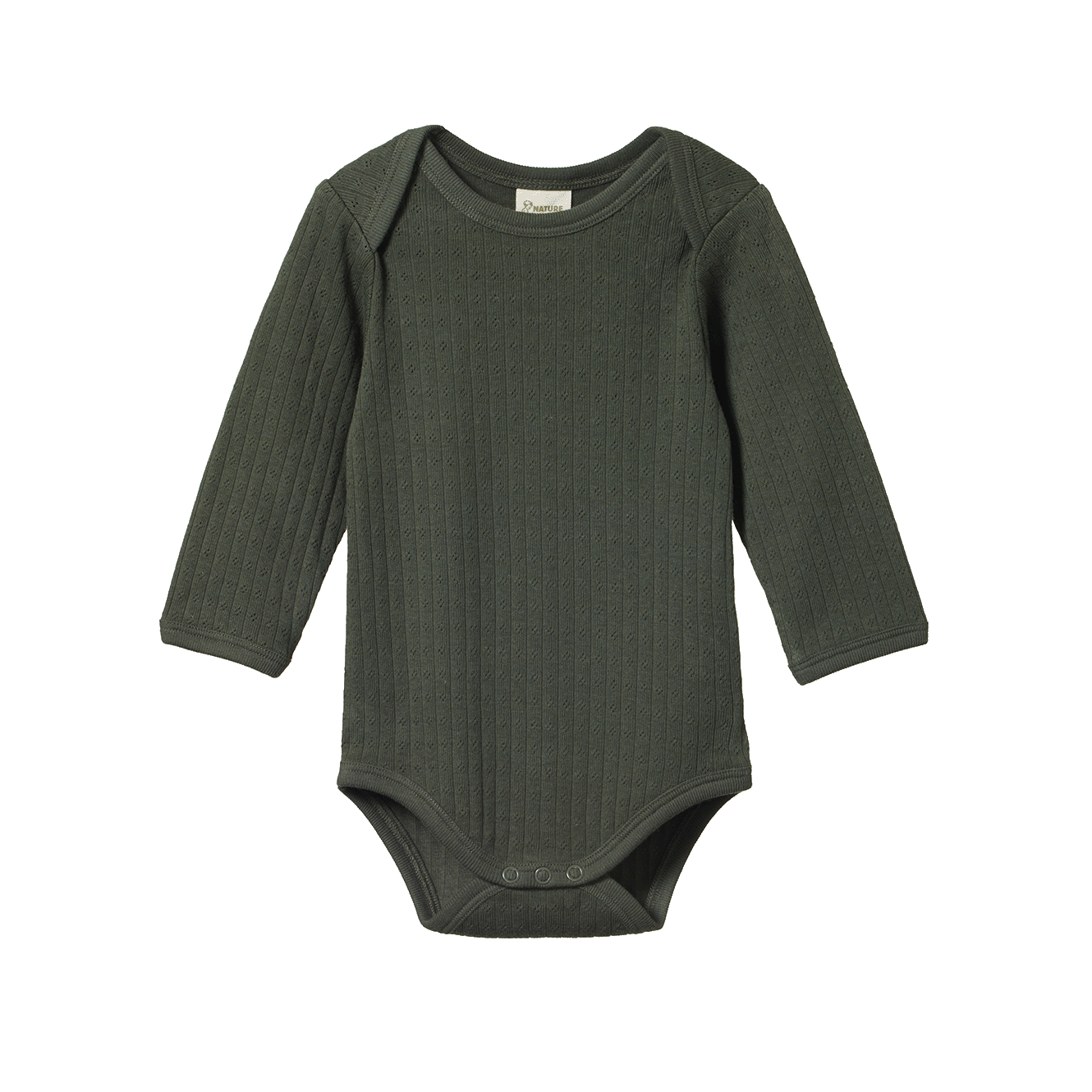 L/S BODYSUIT POINTELLE | Thyme-Web-front